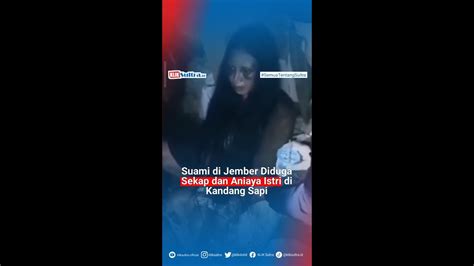 Suami Di Jember Diduga Sekap Dan Aniaya Istri Di Kandang Sapi Youtube