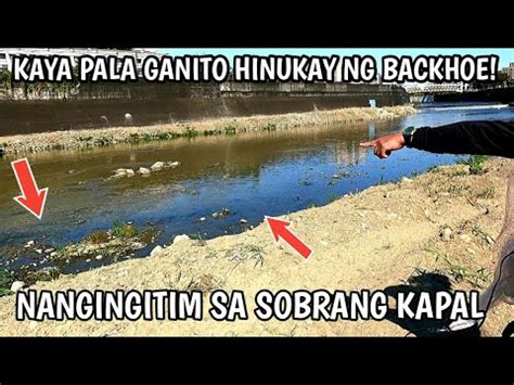 Pinaghuhukay Na Ng Backhoe Dito Kaya Hindi Maubos Ubos Ang Isda