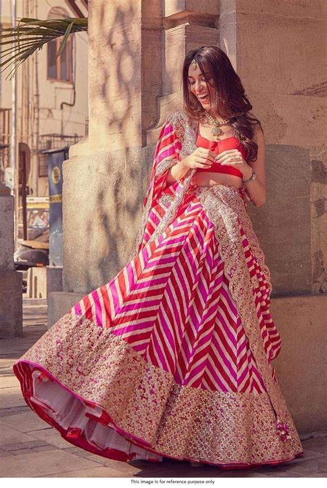 Buy Bollywood Model Multi Color Wedding Lehenga In Uk Usa And Canada