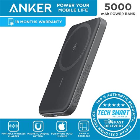 Anker Magnetic Battery Maggo Mah Magnetic Wireless Portable