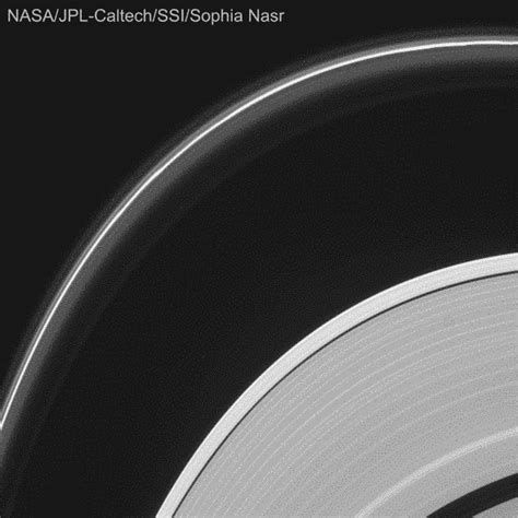 Saturn S F Ring And Prometheus The Planetary Society