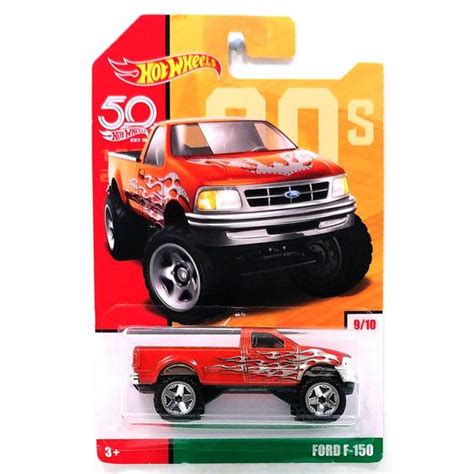 Hot Wheels Ford F Retrô Aniversário Anos FRF Carrinho de Brinquedo Magazine