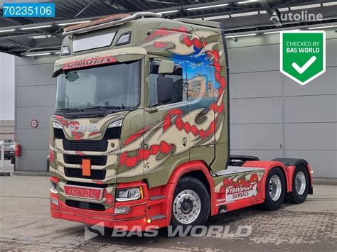 Ci Gnik Siod Owy Scania S X Acc Retarder Navi Standklima Led Euro