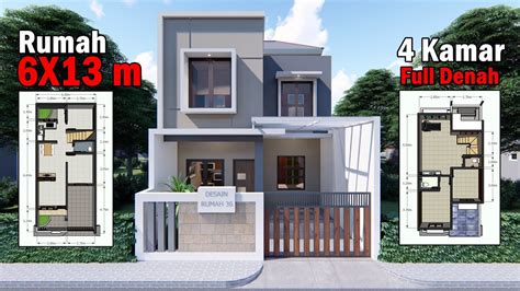 Desain Rumah X M Lantai Kamar Tidur Youtube