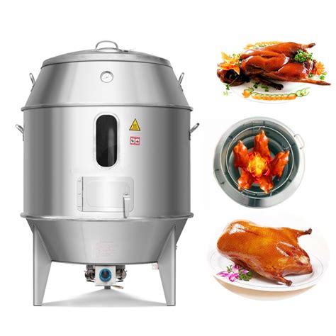 Intsupermai Charcoal Peking Crispy Duck Roaster Oven Bbq Stove