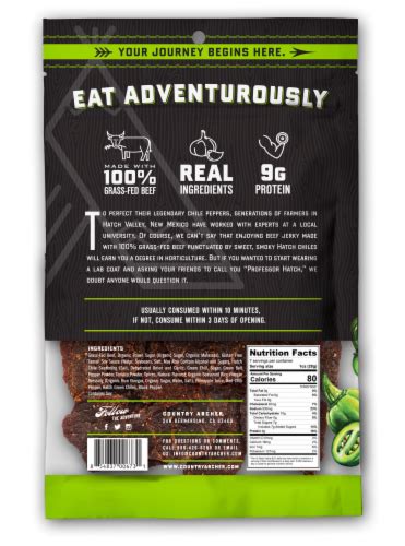 Country Archer™ Hatch Chile Beef Jerky 7 Oz Kroger