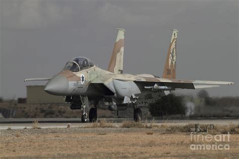 An F 15i Raam Of The Israeli Air Force Photograph By Ofer Zidon Fine