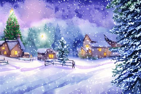 Animated Christmas Snow Scenes