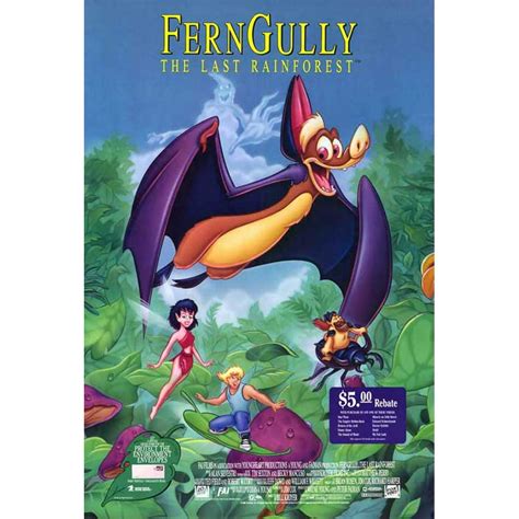 Ferngully: The Last Rain Forest - movie POSTER (Style C) (27" x 40 ...