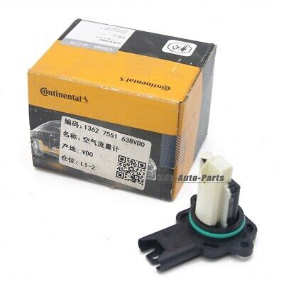 OEM CONTINENTAL Siemens VDO Air Mass Sensor Flow Meter MAF For BMW 128i