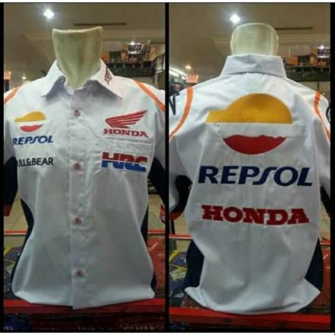 Jual Kemeja Honda Repsol Motogp Team Pull Bear Hrc Baju