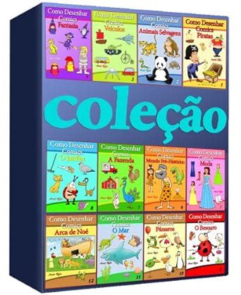 Amazon Como Desenhar Comics Coleção de 12 Livros Livros