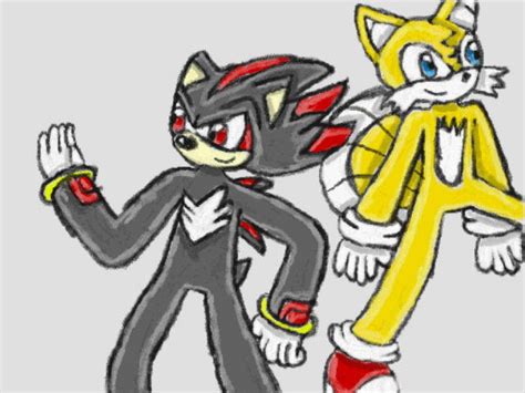 Shadow And Tails by Surge-64 on DeviantArt