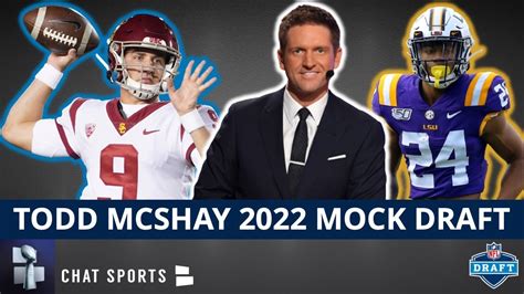 Todd Mcshay 2022 Nfl Mock Draft Way Too Early Round 1 Projections Ft