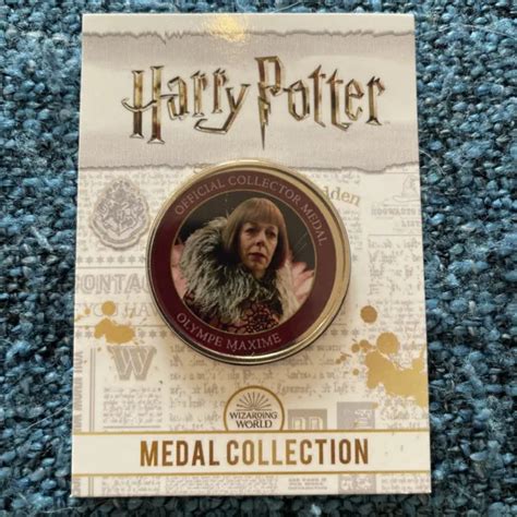 Harry Potter World Wizarding Coin Medal Collection Olympe Maxime