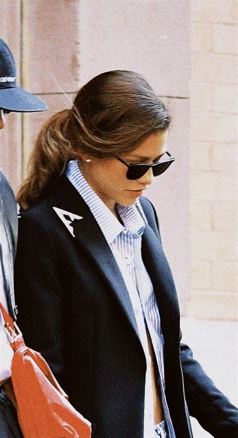 Zendaya Em Ny Acne Studios Acne Zendaya