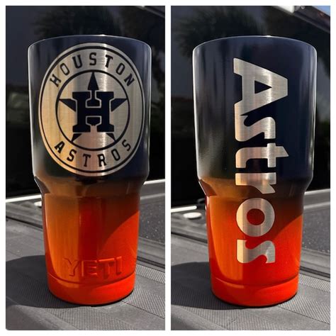 Astros Yeti Tumbler Etsy