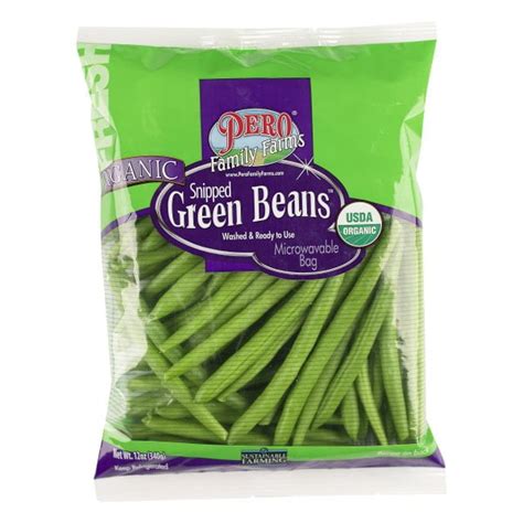 Organic Green Beans 12 Oz