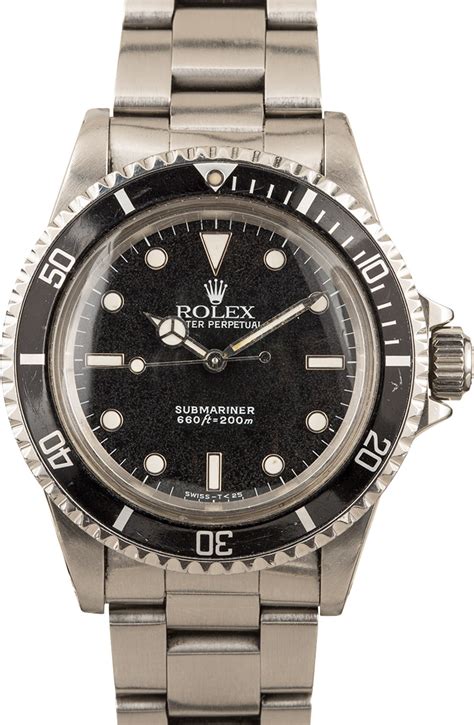 Buy Vintage Rolex Submariner 5513 Bob S Watches Sku 148768