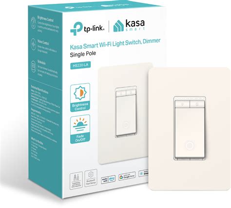 Hs220 La Kasa Smart Wi Fi Light Switch Dimmer Tp Link South Africa