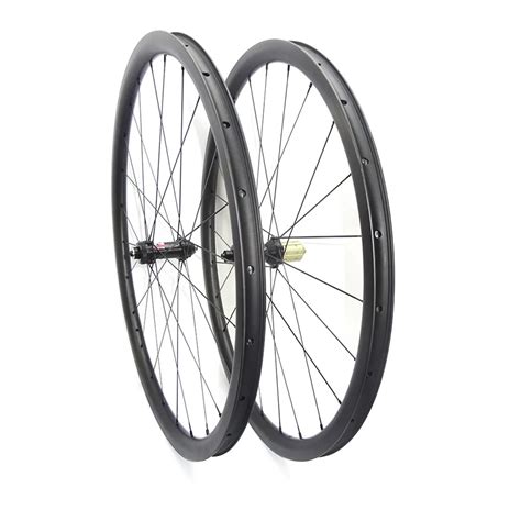 Er Mtb Xc Aero Carbon Rear Wheel Mm Wide Hookless Holes Novatec