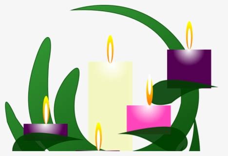 Clip Art Advent Candles - Third Sunday Of Advent Candles , Free ...