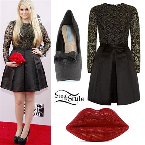 Meghan Trainor: 2014 AMAs Outfit | Steal Her Style