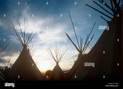 Teepees, Omak Stampede, Omak, Washington Stock Photo - Alamy