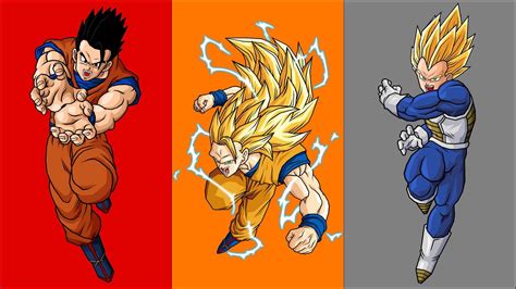 Online Crop Dragon Ball Characters Collage Dragon Ball Z Hd