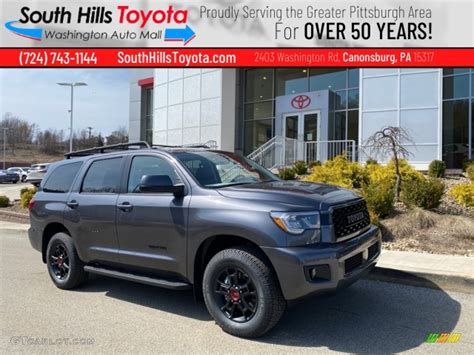 2021 Magnetic Gray Metallic Toyota Sequoia TRD Pro 4x4 141405667 Photo