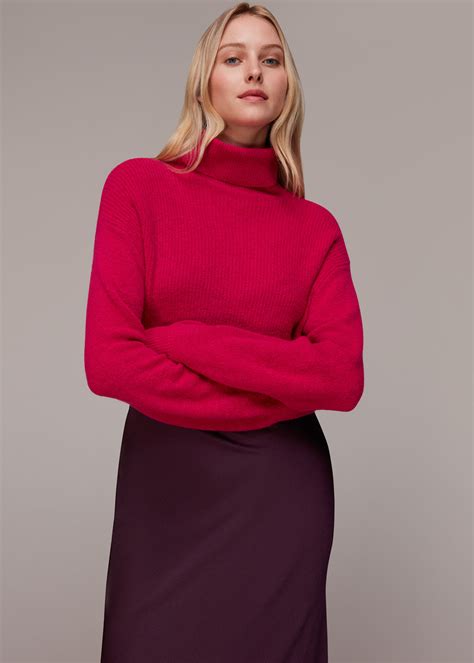 Aubergine Satin Bias Cut Skirt Whistles