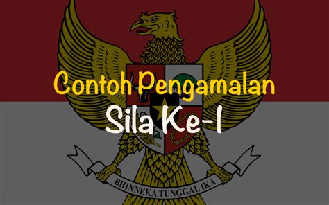 Contoh Pengamalan Sila Ke-1 di Rumah, Sekolah dan Masyarakat