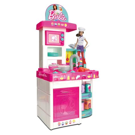 Barbie Cocina Luz Y Sonido 34 Accesorios Barbie