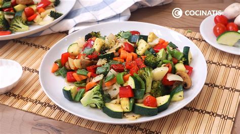 VERDURAS ASADAS EN FREIDORA DE AIRE TIEMPO Y TEMPERATURA 45 OFF