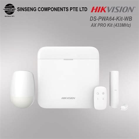 Hikvision Alarm Wireless Ax Pro Alarm Kit Set System Order Model Ds