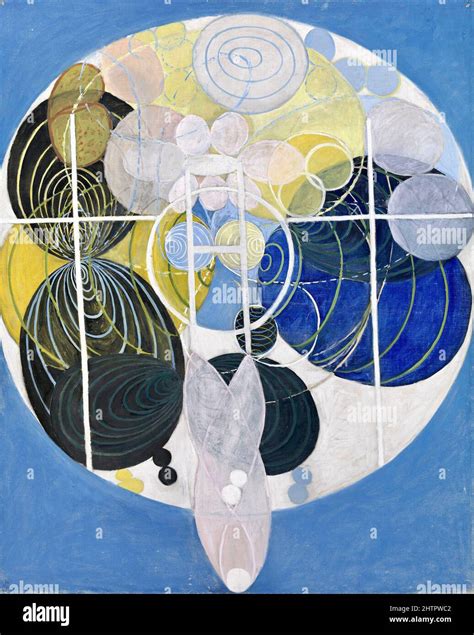 Hilma Af Klint Large Figure Painting No 5 Stock Photo Alamy