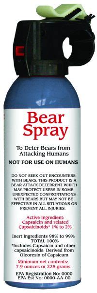 Bear spray is an effective deterrent. Learn how to use it safely.