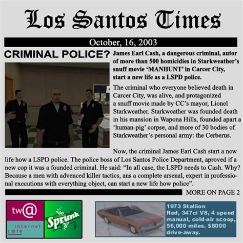 Imagen Los Santos Timespng Grand Theft Encyclopedia Fandom