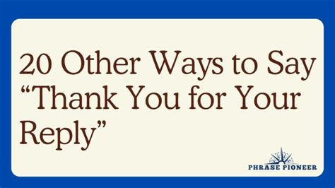 Other Ways To Say Thank You For Your Patience Phrasepioneer