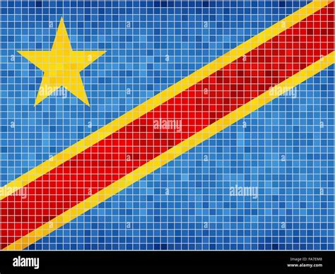 Bandera Del Congo Democratico Imágenes Vectoriales De Stock Alamy