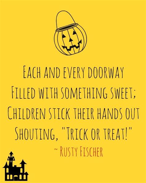 Trick or Treat... A Halloween poem | Halloween poems, Halloween rhymes ...