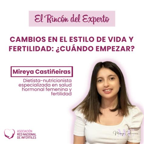 Cambios En El Estilo De Vida Y Fertilidad