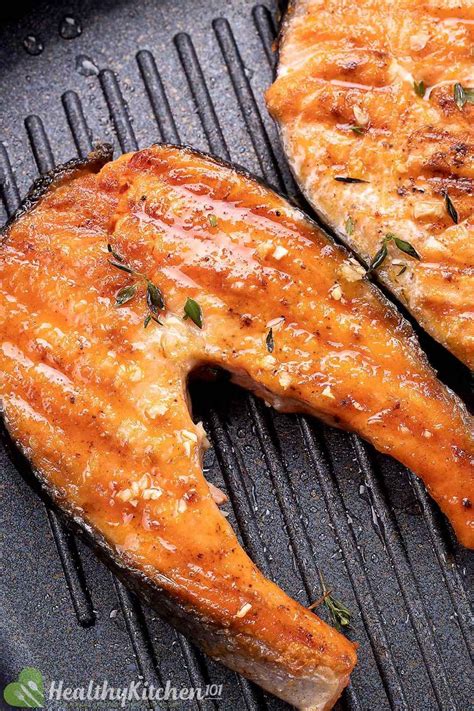 Salmon Steak Recipe A Healthy Nutritious Meal Made In Minutes