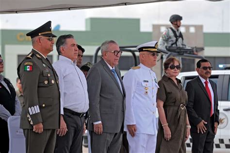 Rocha Asiste Al Cambio De Mando De La Guardia Nacional En Sinaloa