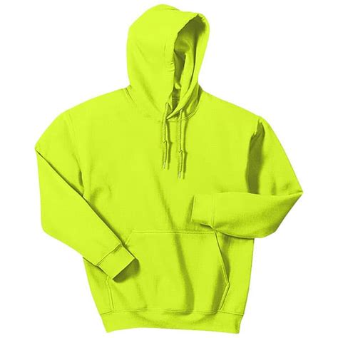 Gildan Heavy Blend Safety Hooded Sweatshirt | NationalSafetyGear