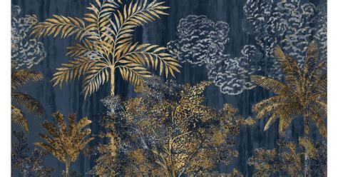 Casamance Siwa Panel Zepel Fabrics Wallpapers