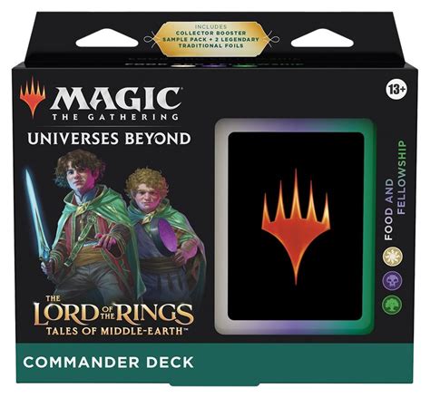 Magic The Gathering Food And Fellowship Commander Deck English