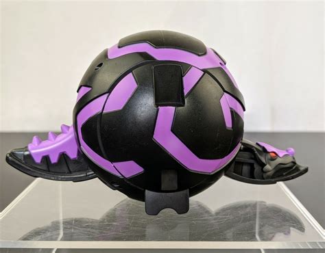 Bakugan Battle Brawlers Saurus Black Darkus Deka Figure Sega Toys Spin