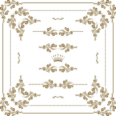 100000 Crown Border Vector Images Depositphotos