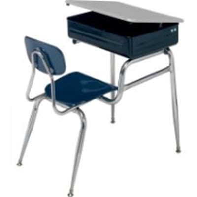 Desk Chairs: School Desk Chair Combo